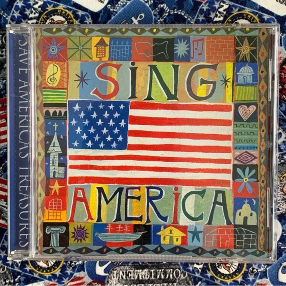 Sing America. 1999.  Various Patriotic Artists CD. 🇺🇸